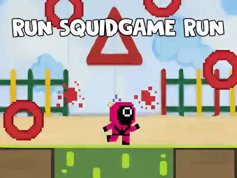 Peli Suorita Squidgame Run verkossa