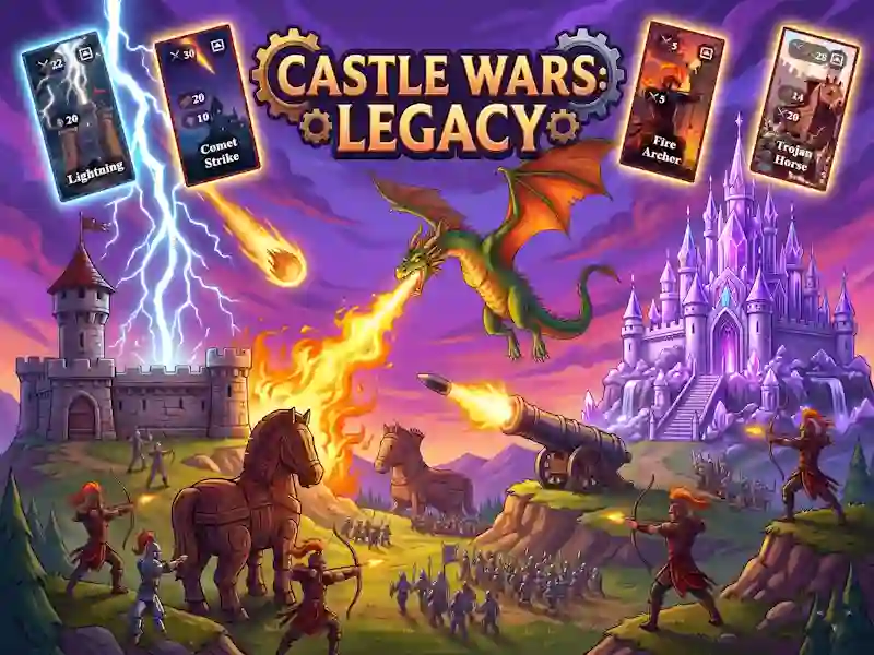 Peli Castle Wars: Legacy verkossa