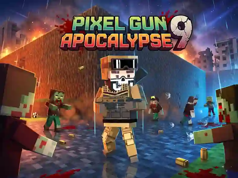 Peli Pixel gun apocalypse 9 verkossa