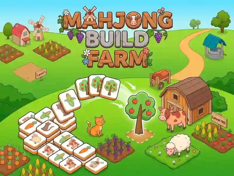 Peli Mahjong Build Farm verkossa