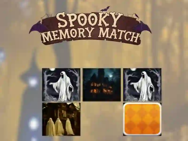Peli Spooky Memory Match verkossa