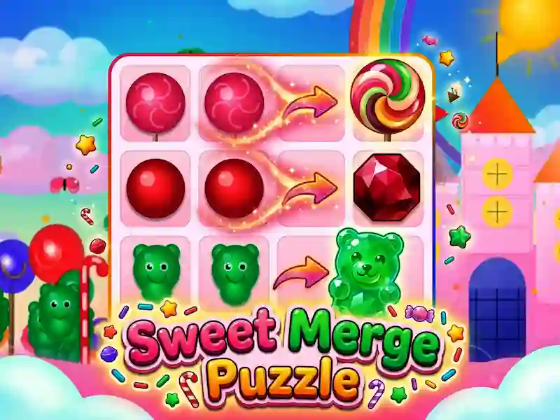 Peli Sweet Merge Puzzle verkossa