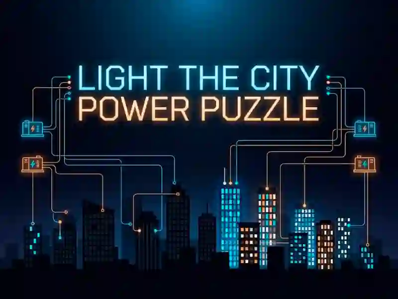Peli Light the City Power Puzzle verkossa