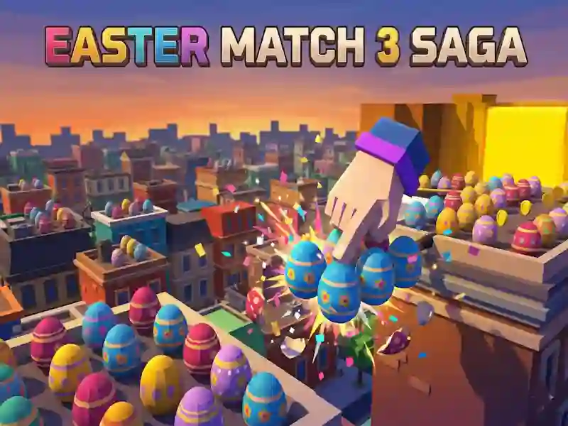 Peli Easter Match 3 Saga verkossa