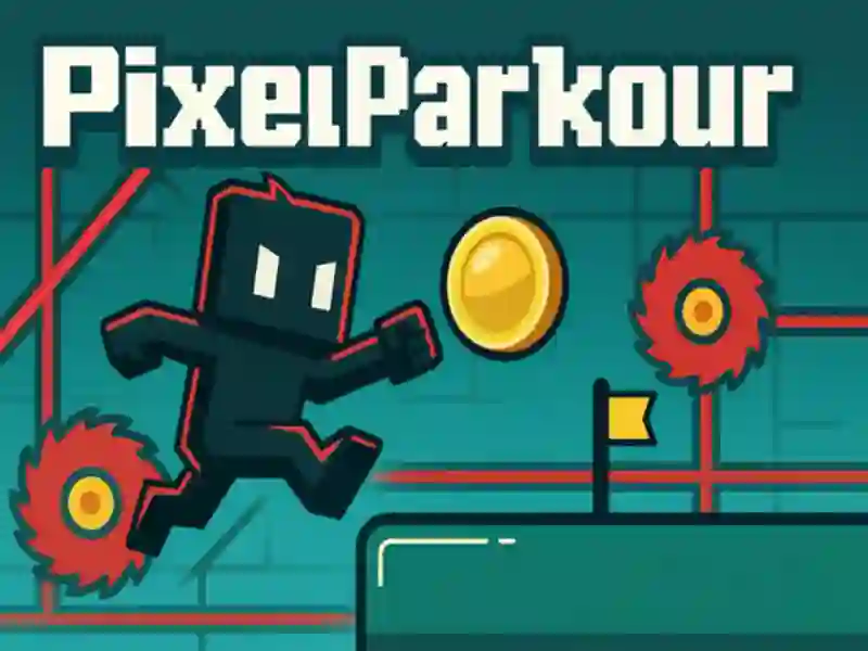 Peli Pixel Parkour verkossa