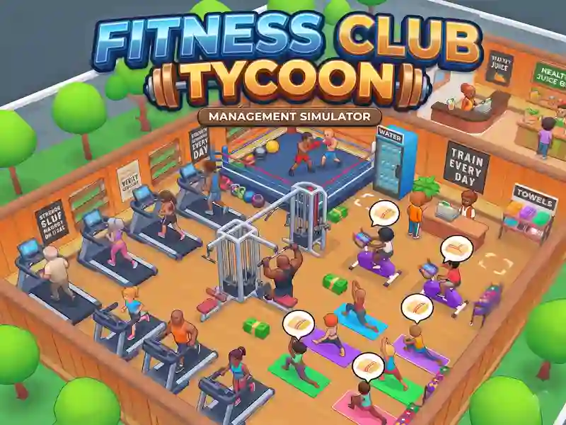 Peli Fitness Club Tycoon verkossa