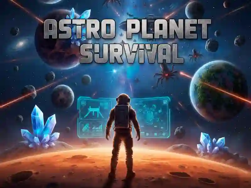 Peli Astro Planet Survival verkossa