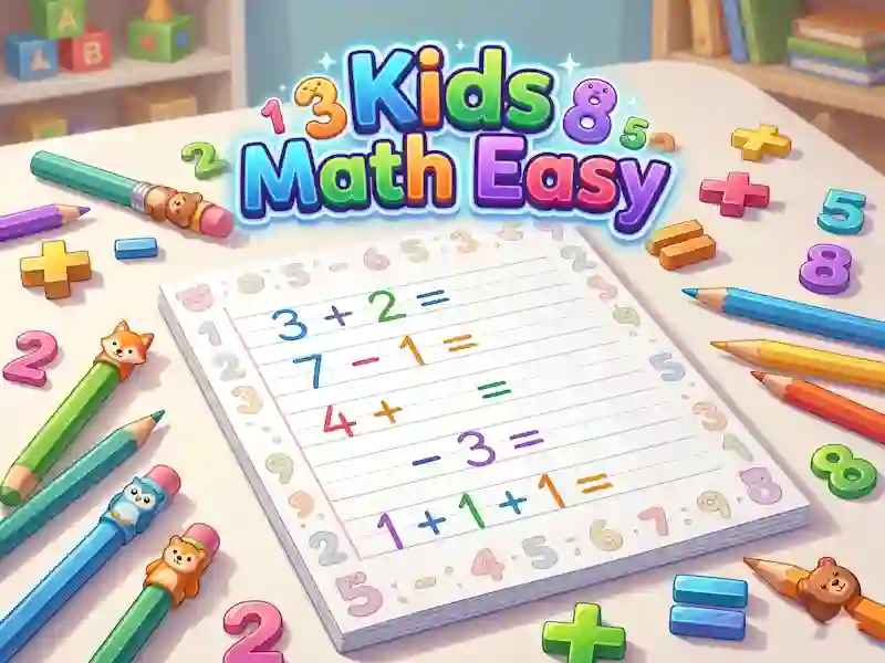 Peli Kids Math Easy verkossa