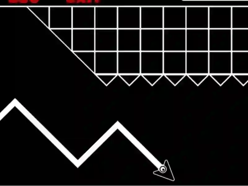 Peli Geometrian nuoli verkossa