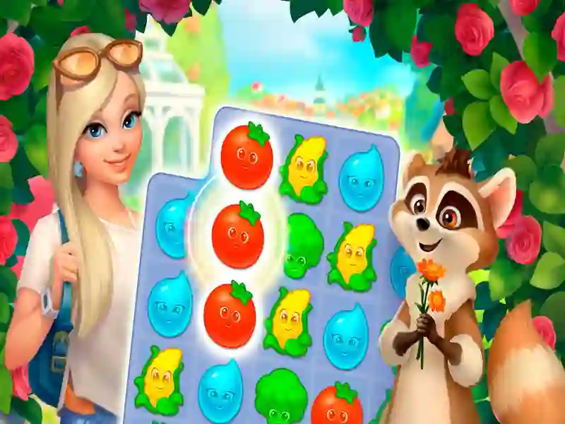 Peli VegaMix Match-3 Village verkossa Peli VegaMix Match-3 Village verkossa