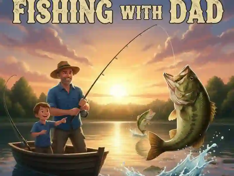 Peli Kalastus isän kanssa verkossa