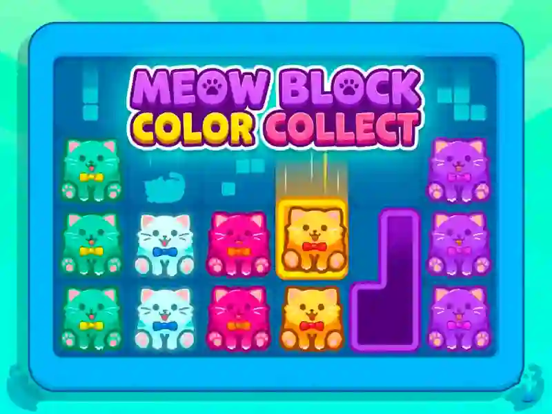 Peli Meow Block Color Collect verkossa