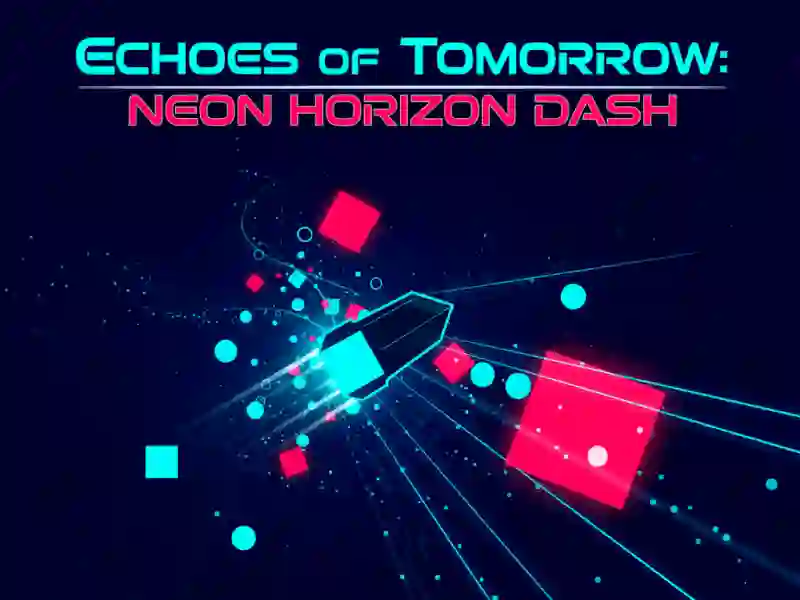 Peli Echoes of Tomorrow: Neon Horizon Dash verkossa