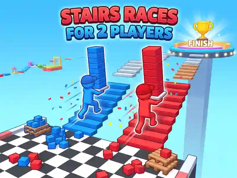 Peli Stairs Races For 2 Players verkossa