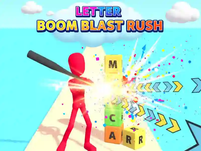Peli Letter Boom Blast Rush verkossa