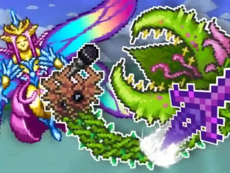 Peli Terraria leikkipaikka verkossa Peli Terraria leikkipaikka verkossa