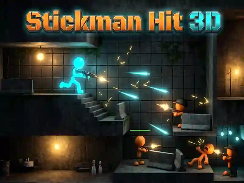 Peli Stickman Hit 3D verkossa