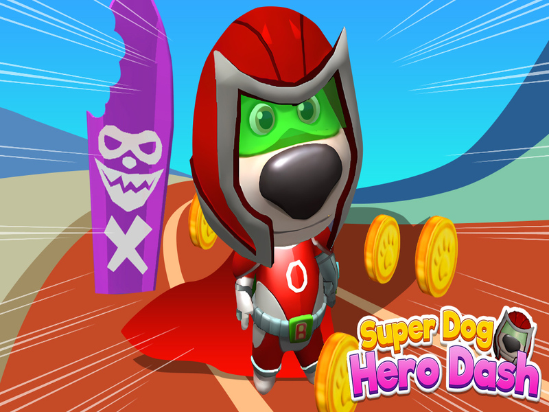 Peli Super Dog Hero Dash verkossa