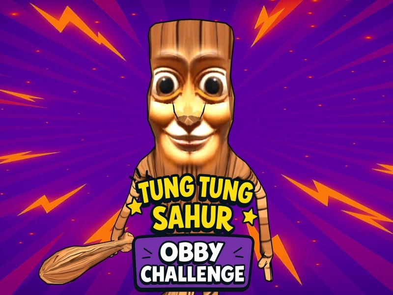 Peli Tung Tung Sahur: Obby Challenge verkossa
