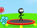 Peli Trampoliini Stickman verkossa