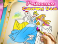 Peli Prinsessojen Värittämiskirja verkossa