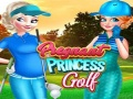 Peli Raskaana Prinsessa Pelaa Golfia verkossa