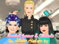 Peli Kendall Jenner & Ystävät Kampaamo verkossa