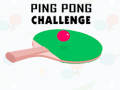 Peli Ping Pong Haaste verkossa