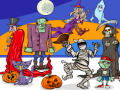 Peli Löydä 5 Eroa Halloween verkossa