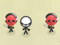 Peli Stickman Ninja Juoksu verkossa