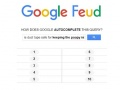 Peli Google Feud verkossa