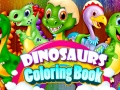 Peli Dinosaurusten Väritettävä Kirja verkossa