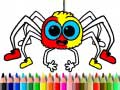 Peli Halloween Värittämisaika verkossa