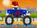 Peli Monster truck -kuljettaja verkossa