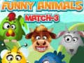 Peli Hauskat Eläimet Match 3 verkossa