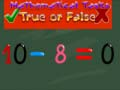 Peli Matematiikkatehtävät totta tai vale verkossa