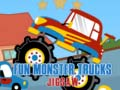 Peli Hauska Monsteriauto Palapeli verkossa