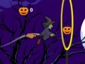 Peli Lentävä noita Halloween verkossa