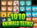 Peli 1010 Eläimet Tetris verkossa