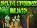 Peli Löydä erot: Halloween verkossa