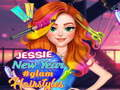 Peli Jessie Uusi Vuosi #Glamouri Hiustyylit verkossa