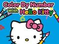Peli Väritä Numeroiden Mukaan Hello Kittyn Kanssa verkossa