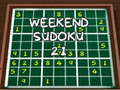 Peli Viikonlopun Sudoku 21 verkossa
