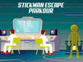 Peli Stickman Pakeneminen: Parkour verkossa