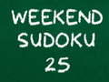Peli Viikonlopun Sudoku 25 verkossa