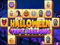 Peli Halloween Kolminkertainen Mahjong verkossa