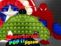 Peli Supersankarit Pop It Palapeli verkossa