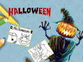 Peli Halloween Värityskirja verkossa