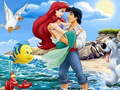 Peli Meriaiheinen Ariel Prinsessa Palapeli verkossa