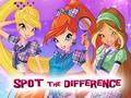 Peli Winx Club: Löydä erot verkossa
